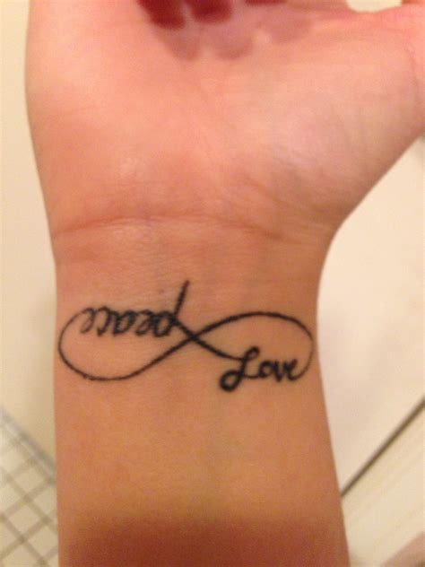 Spread the Love: Get Inked with Peace and Love Tattoo